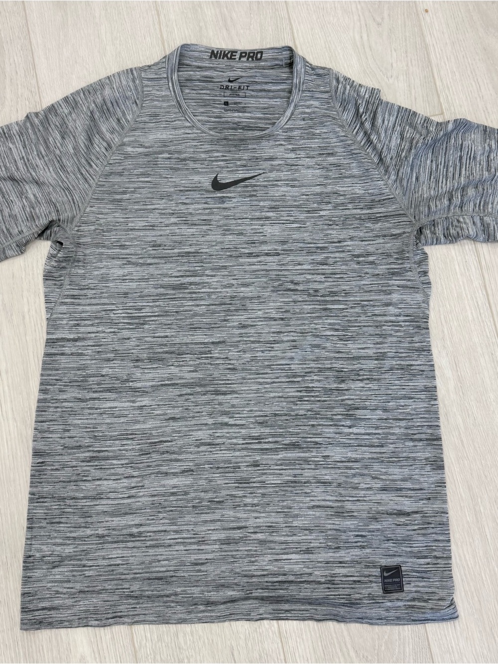 Under Armour & Nike Men's Grey Performance T-Shirts - Two-Pack - Picture 5 of 8